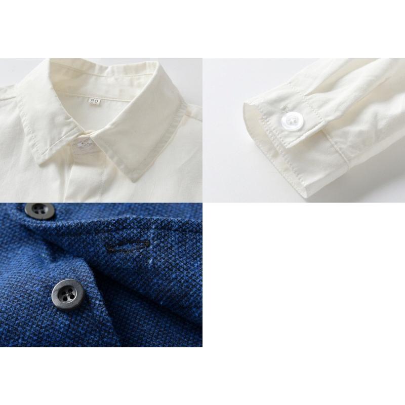 スーツ 上下 3点セット セットアップ 蝶ネクタイ付き キッズ ベビー ジュニア 男の子 ベスト シャツ 長袖 ロングパンツ 長ズボン ウエストゴム | plusnao | 14