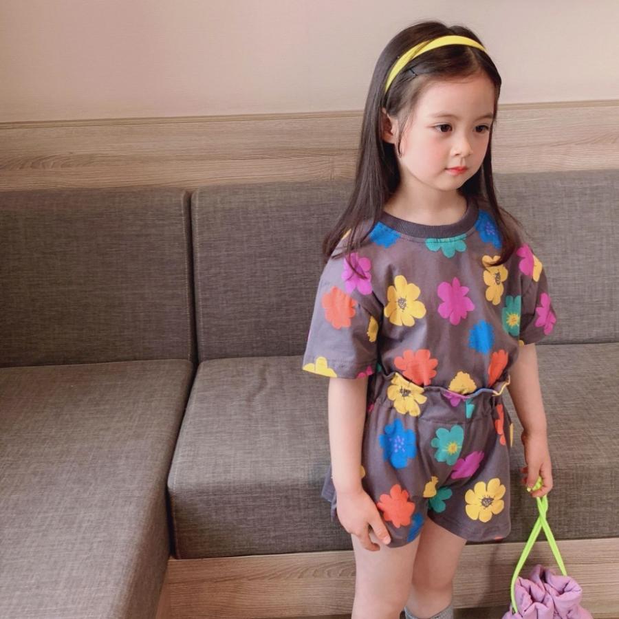 セットアップ 上下 2点セット キッズ ベビー 子供用 女の子 トップス 