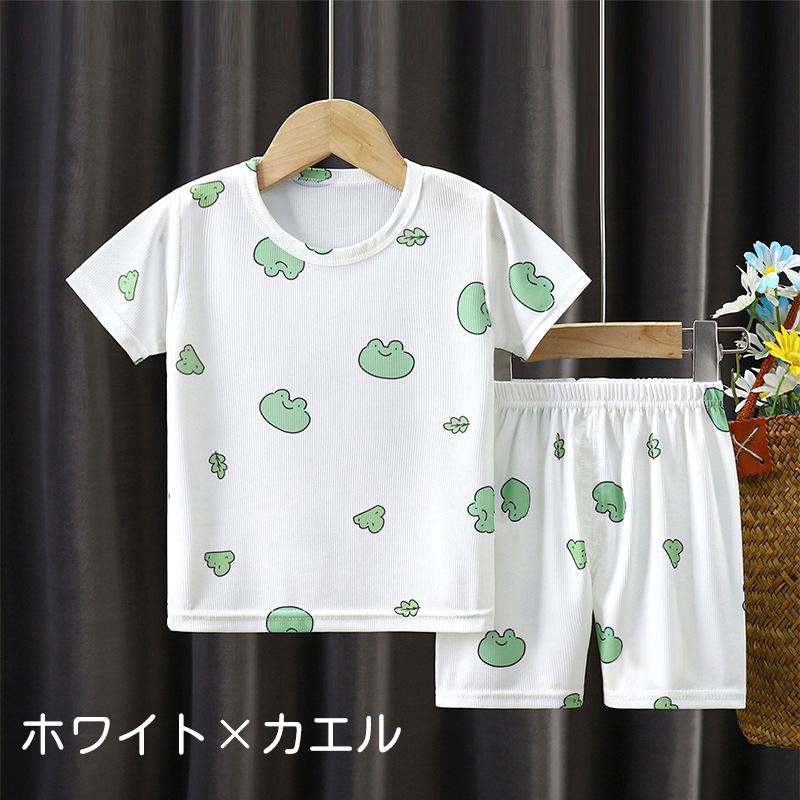 セットアップ Tシャツ ショートパンツ キッズ ベビー 男の子 女の子 半袖 半ズボン 短パン 子供服 通気性 夏 かわいい | plusnao | 06