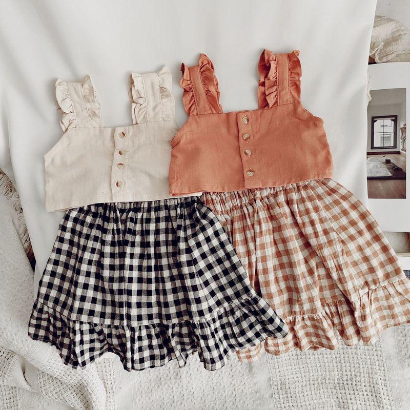 セットアップ キャミソール スカート 2点セット キッズ 子供服 女の子