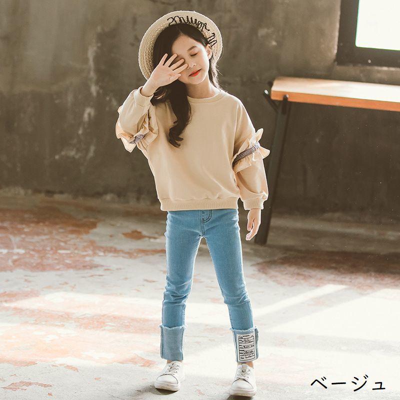 セットアップ 上下 2点セット キッズ ジュニア 女の子 子供服 トップス