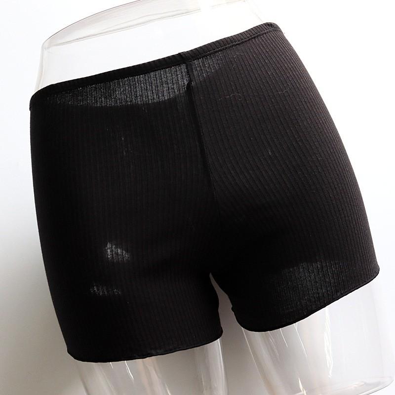 ペチパンツ タップパンツ ペチコートパンツ レディース インナー 下着 インナーパンツ リブ 無地 冷え性 ブラック ホワイト プラスナオ Paypayモール店 通販 Paypayモール