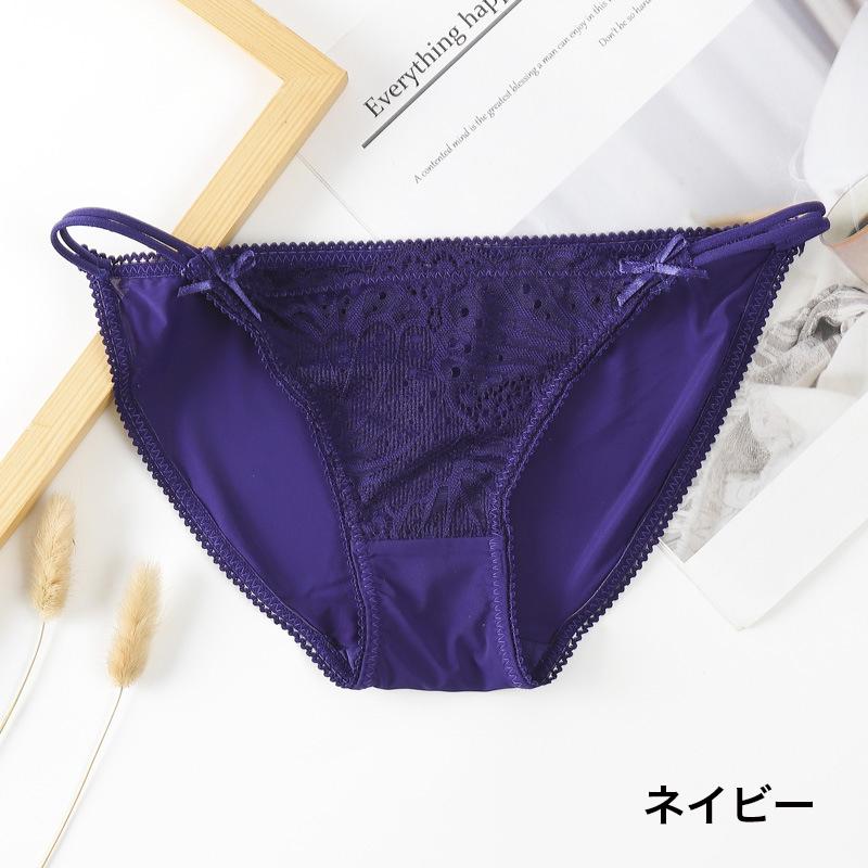 plusnao（プラスナオ） ヒップパンガーショーツ 紐パン サイド