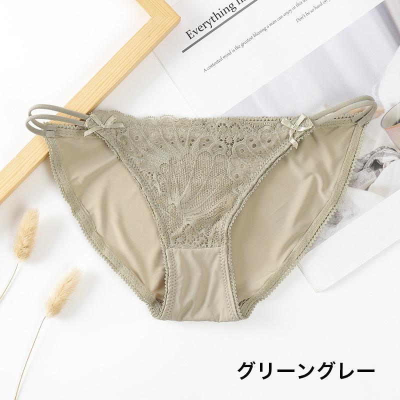 plusnao（プラスナオ） ヒップパンガーショーツ 紐パン サイド