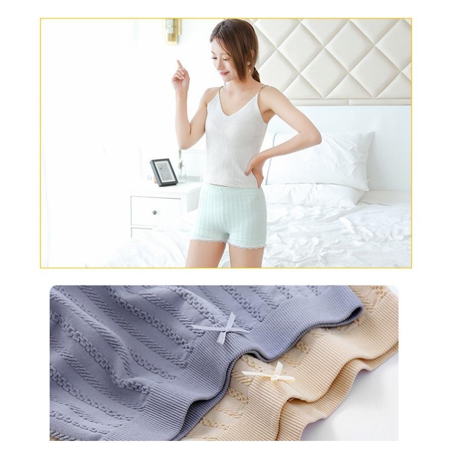 ボックスショーツ レディース ボーイレッグショーツ ボクサーパンツ ショーツ パンツ 下着 フルバッグ 普段履き インナー フリル 女性 婦人