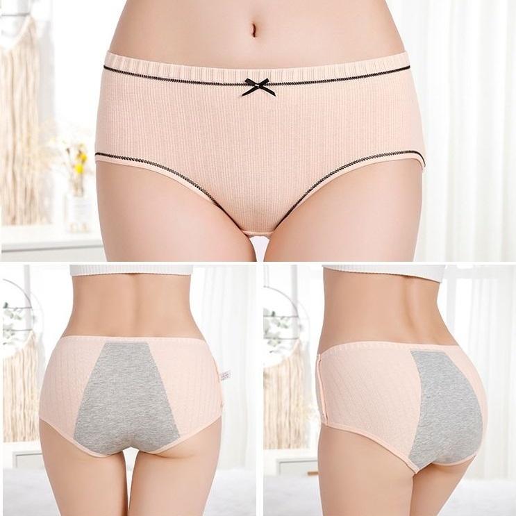 人気ブランドの新作 サニタリーショーツ 生理用パンツ レディース フルバック 下着 インナー 月経 リボン かわいい シンプル M L Xl Luckyoldcar Com