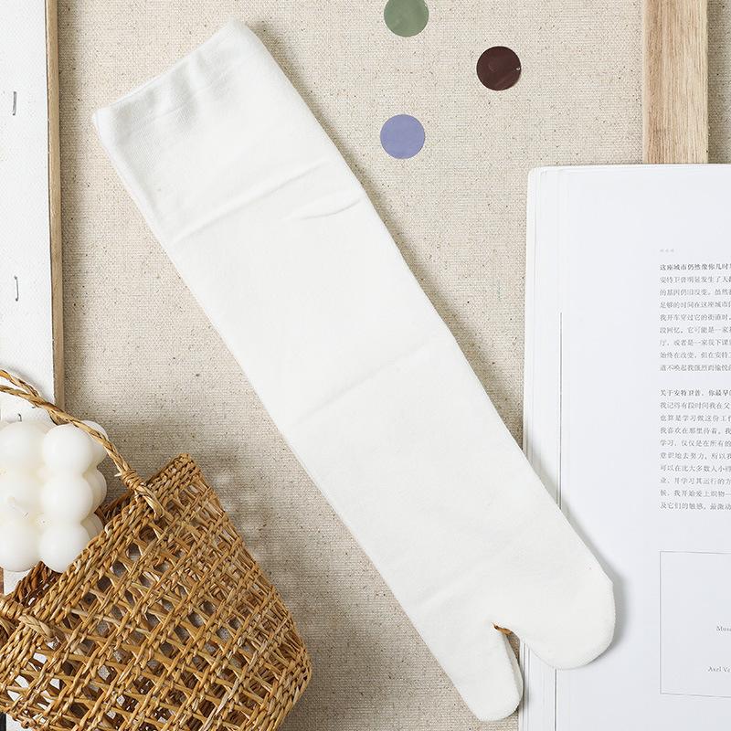 plusnao（プラスナオ） 靴下 足袋 クルーソックス 二本指ソックス 二本