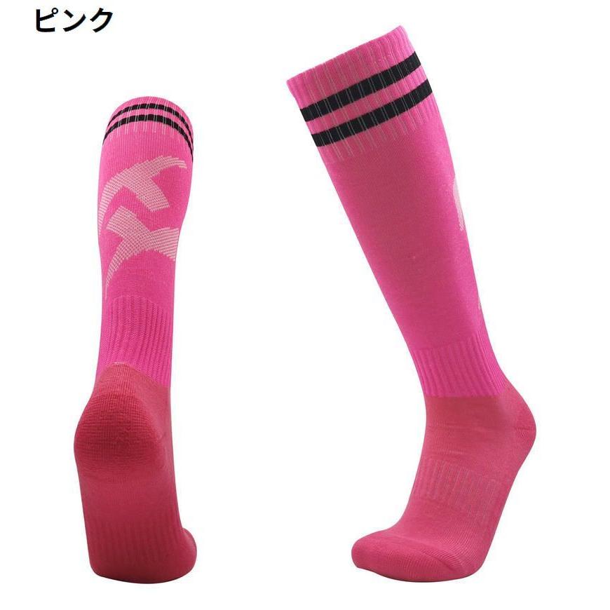 サッカーソックス ハイソックス 大人用 メンズ レディース 靴下 ストッキング ロング ニーハイ フットサル スポーツ 滑り止め | plusnao | 11