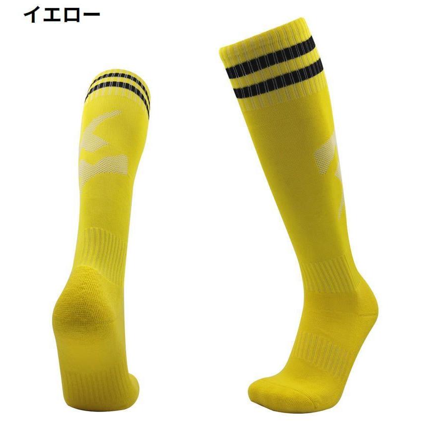 サッカーソックス ハイソックス 大人用 メンズ レディース 靴下 ストッキング ロング ニーハイ フットサル スポーツ 滑り止め | plusnao | 13