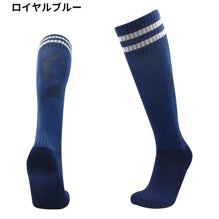 サッカーソックス ハイソックス 大人用 メンズ レディース 靴下 ストッキング ロング ニーハイ フットサル スポーツ 滑り止め | plusnao | 07