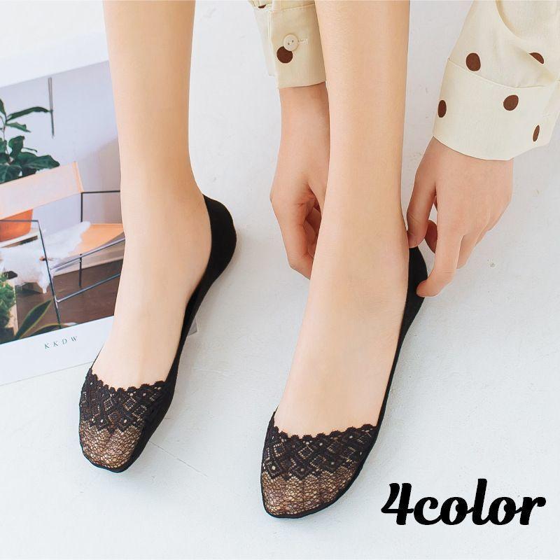 フットカバー カバーソックス パンプスイン レディース レース 靴下 くつ下 くつした 女性用 婦人用 おしゃれ かわいい ブラック ホワイト グレー Sox プラスナオyahoo 店 通販 Yahoo ショッピング