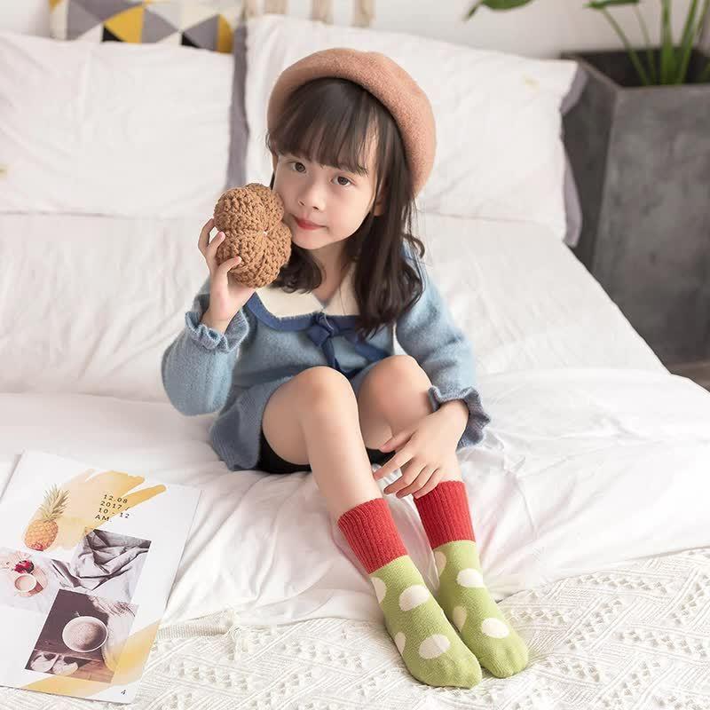靴下 クルーソックス 5足セット 子供 キッズ ベビー 赤ちゃん クルー丈