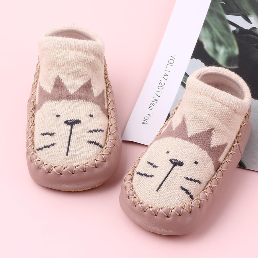 迅速な対応で商品をお届け致します ルームシューズ ベビー 赤ちゃん 靴 滑り止め アニマル イラスト かわいい おしゃれ プレゼント ギフト 出産祝い 室内履き500円 Aynaelda Com