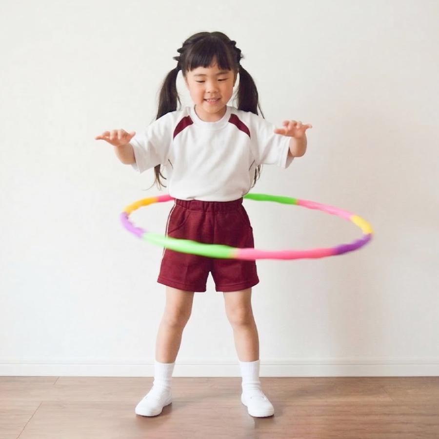 フラフープ 子供用 キッズ ジュニア 63.5cm ミニサイズ 組み立て式