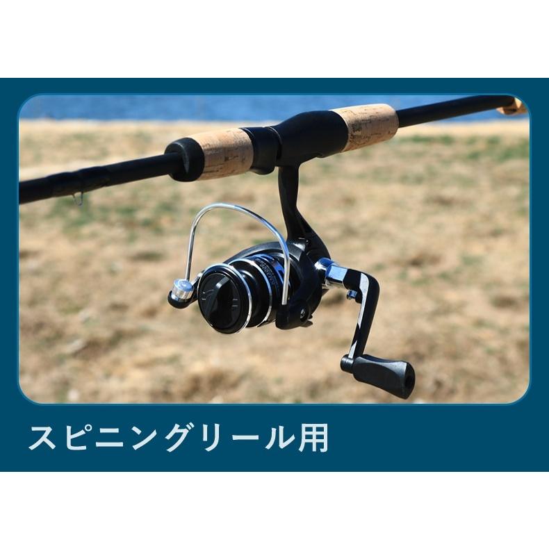 plusnao（プラスナオ） 釣り竿 ロッド 1.8m 2.1m スピニングリール用