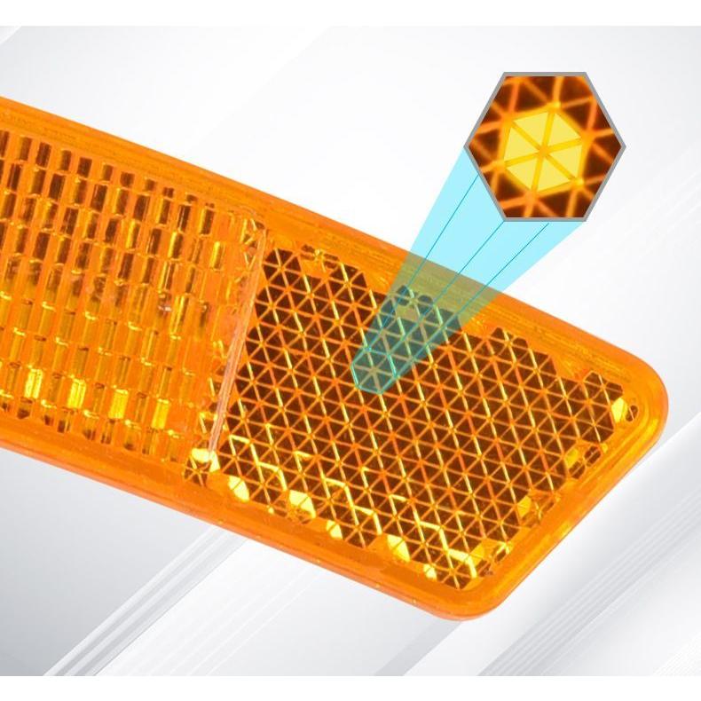 自転車用リフレクター 自転車用反射板 自転車用アクセサリー 後付け