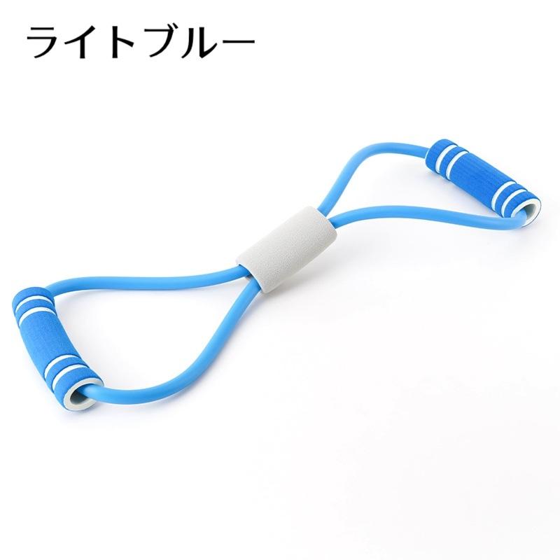 トレーニングチューブ ゴムバンド 8の字タイプ ストレッチ スポーツ