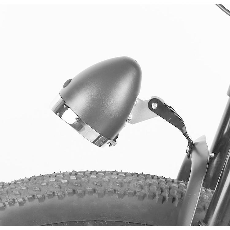 自転車用ライト ヘッドライト LEDライト 砲弾型 砲丸型 電池式 明るい