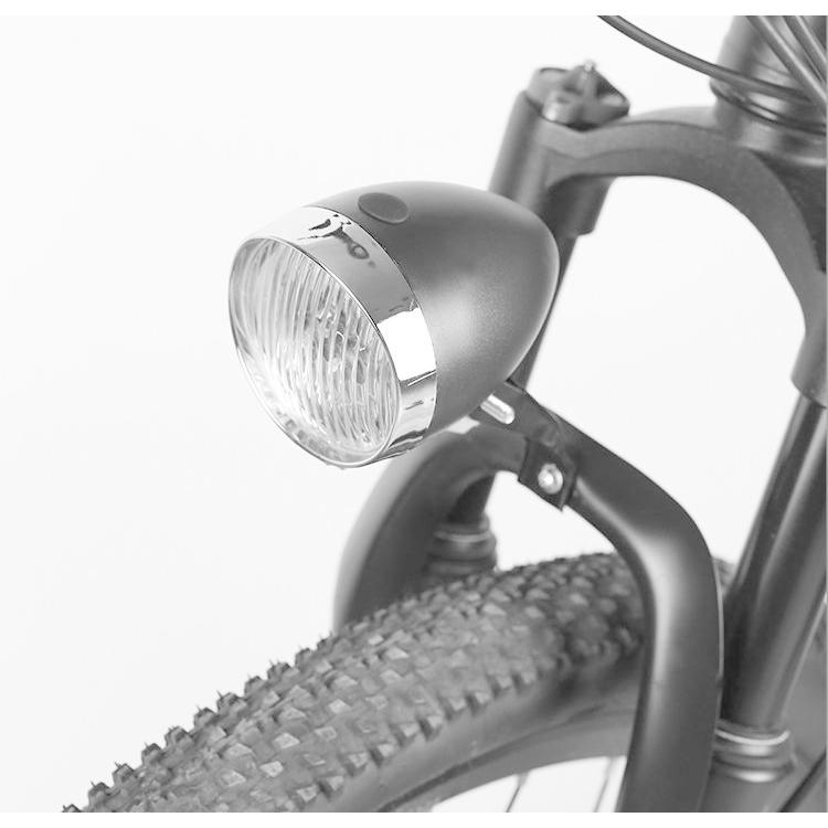 自転車用ライト ヘッドライト LEDライト 砲弾型 砲丸型 電池式 明るい