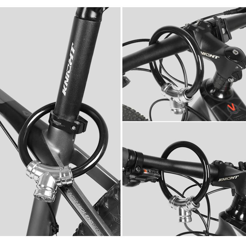 ワイヤーロック 鍵式 キータイプ 自転車用品 ケーブルロック カギ 盗難