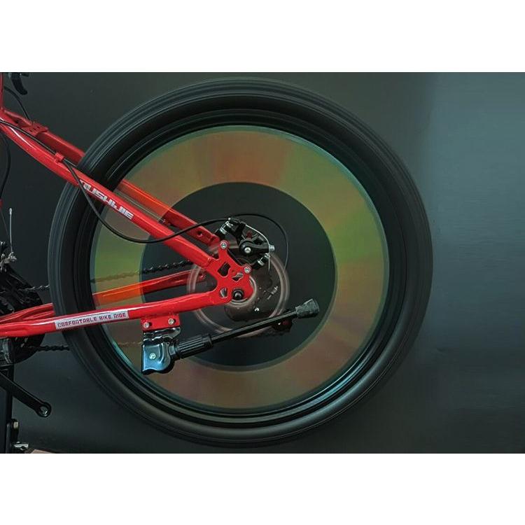 自転車 スポークリフレクター 12本セット ホイールリフレクター 反射板