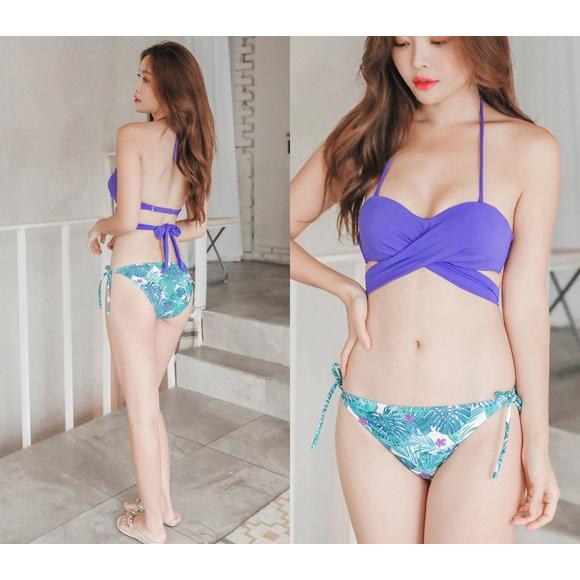 水着 ビキニ 上下セット セットアップ 2点セット クロスデザイン