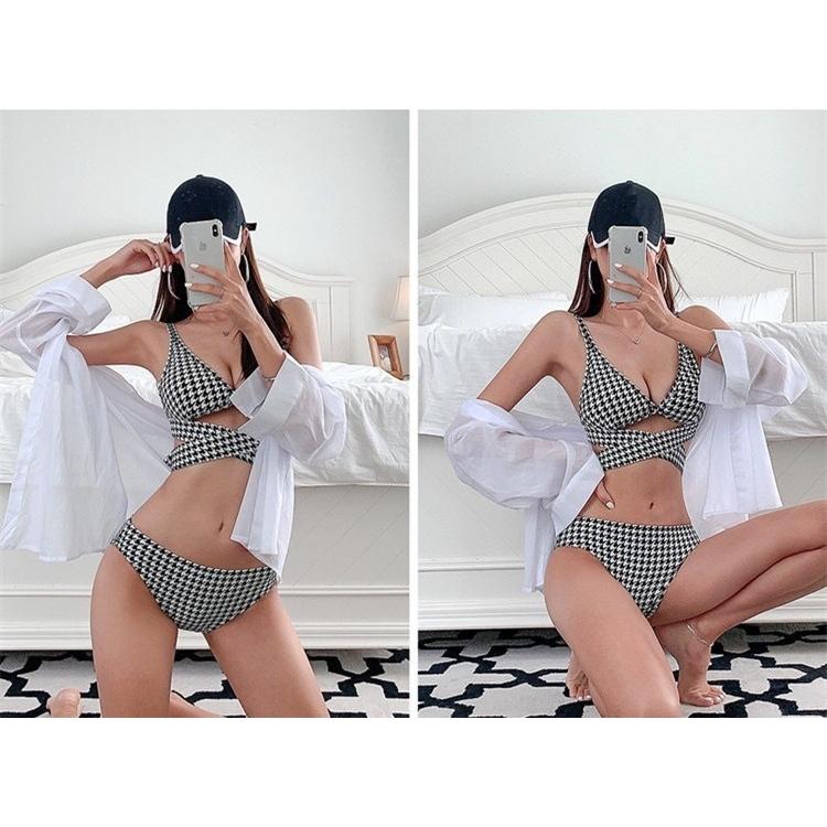 ビキニ 水着 上下セット レディース 女性 スイムウェア クロス フリル