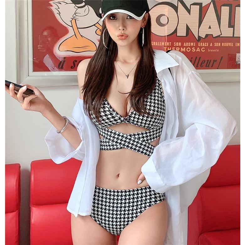 ビキニ 水着 上下セット レディース 女性 スイムウェア クロス フリル