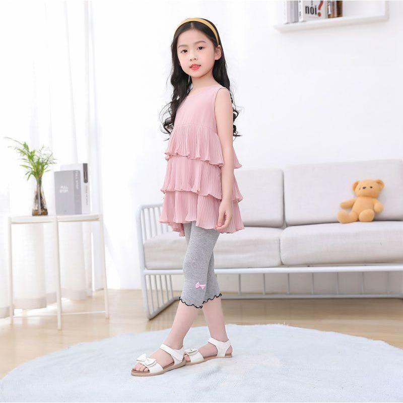 plusnao（プラスナオ） レギンス スパッツ 7分丈 子供服 キッズ 女の子