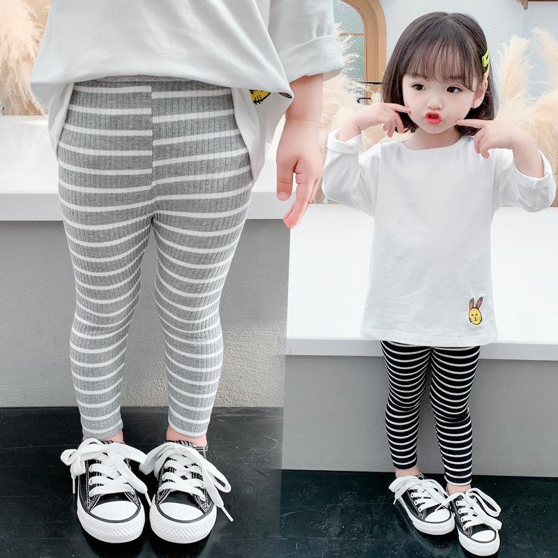 レギンス スパッツ レギンスパンツ レギパン 子供服 キッズ ベビー 女の子 男の子 ボトムス 10分丈 ボーダー リブ カジュアル シンプル 可愛い プラスナオ Paypayモール店 通販 Paypayモール