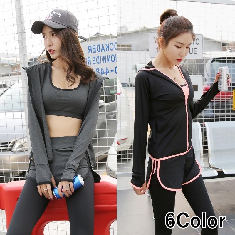 単品 ジップアップパーカー フード付きトップス 長袖 レディース フィットネスウェア スポーツウェア トレーニングウェア ヨガウェア ランニングウェア プラスナオ Paypayモール店 通販 Paypayモール