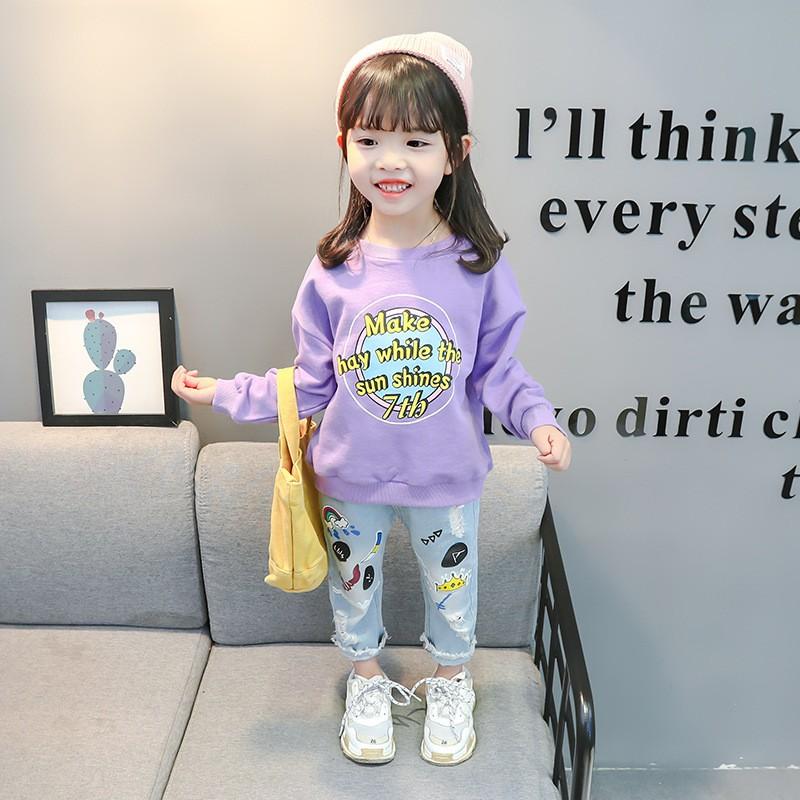 トレーナー スウェット キッズ ベビー 子供 女の子 男の子 英字 ロゴ プリント イラスト パステル カラフル 長袖 袖リブ 裾リブ ラウンドネック プラスナオ Paypayモール店 通販 Paypayモール