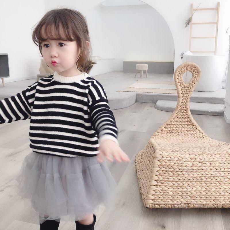 セーター キッズ 子供服 クルーネック ボーダー 長袖 かわいい キュート かっこいい おしゃれ 男の子 女の子 女子 お出かけ プラスナオ Paypayモール店 通販 Paypayモール