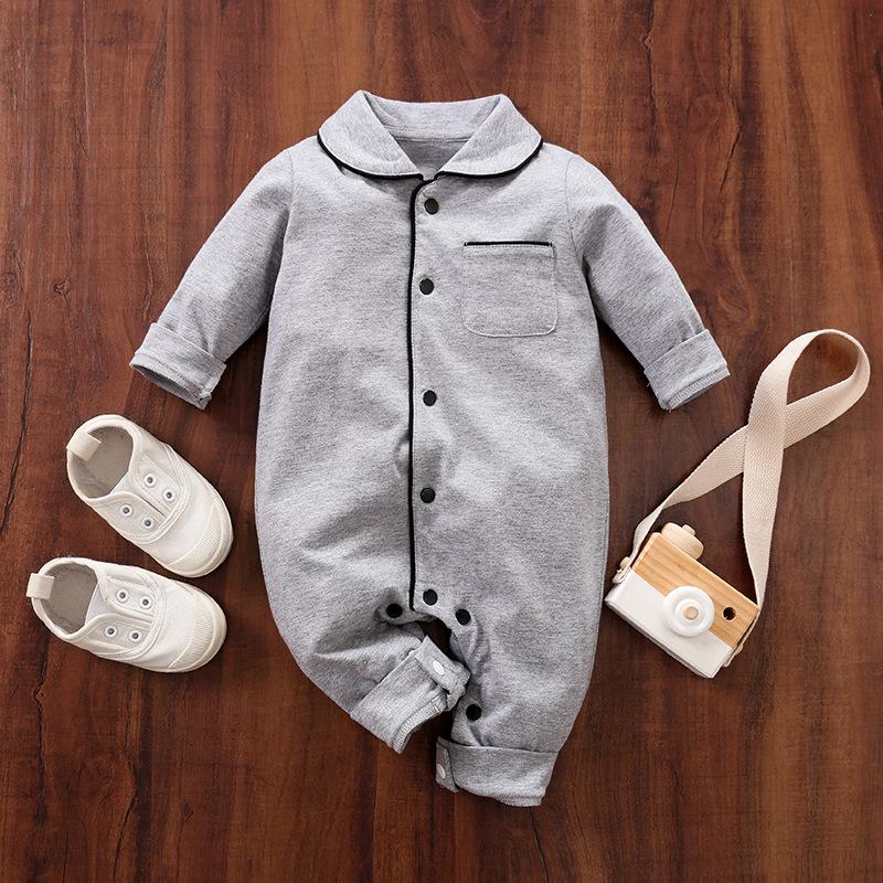 plusnao ロンパース カバーオール つなぎ 長袖 子供服 ベビー