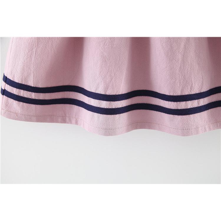 plusnao ワンピース ミニワンピース ノースリーブ キッズ 女の子