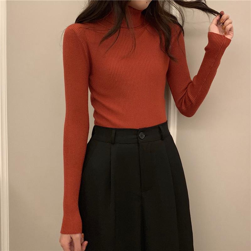 新品⭐︎ プリーツカフス長袖タートルリブニット プリーツカフス長袖タートルリブニット（701H8226） – M・U