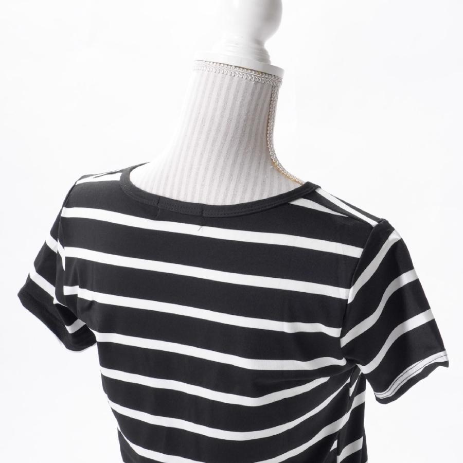 plusnao（プラスナオ） カットソー Tシャツ 半袖 レディース ボーダー