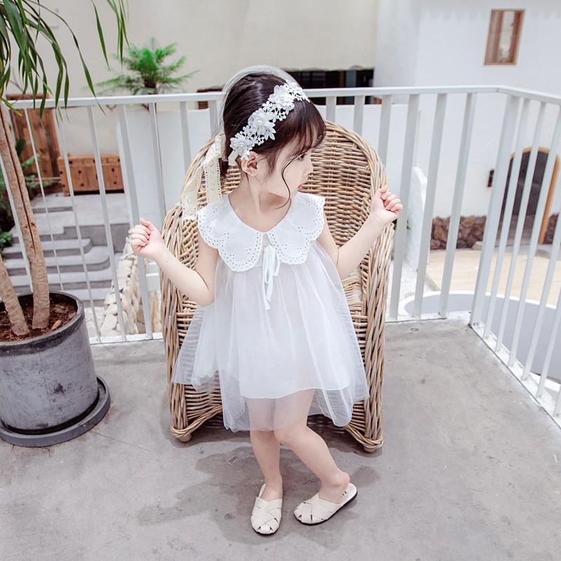 ワンピース ドレス ノースリーブ ベビー キッズ 子供服 女児 女の子 