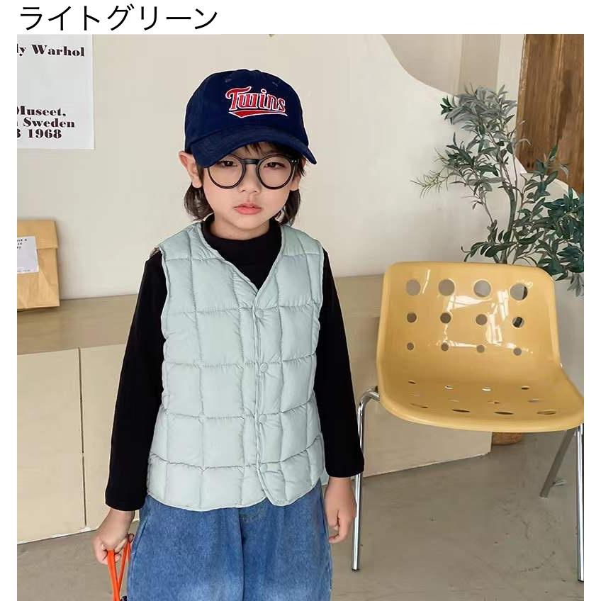 中綿ベスト ダウン風ベスト キッズ ベビー ジュニア 子供用 男の子