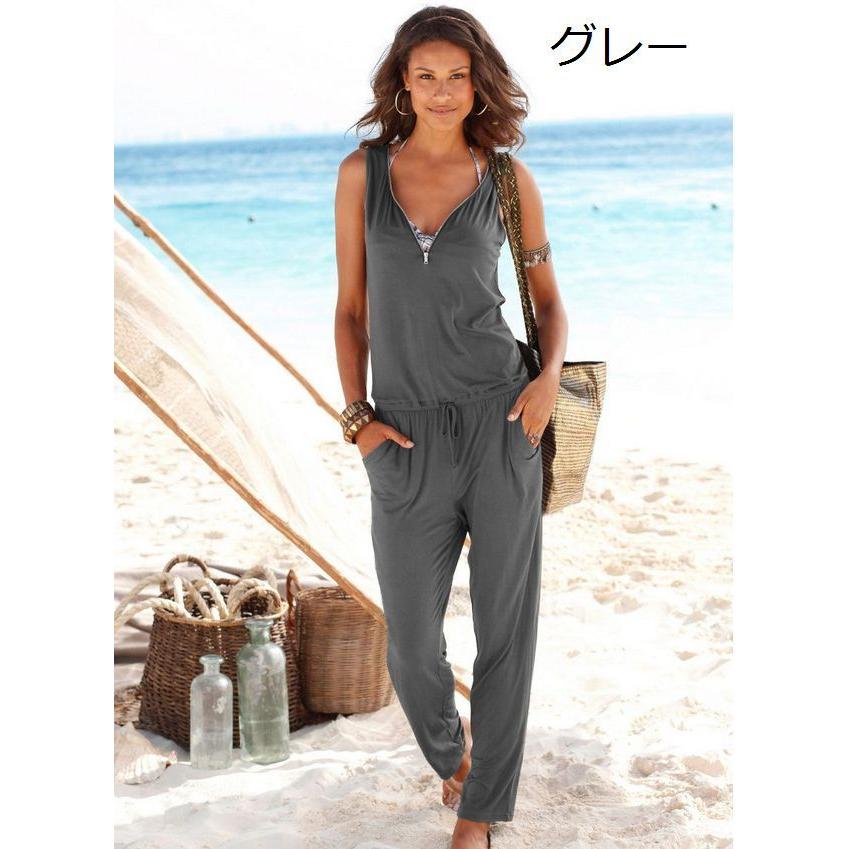 Snap-On スナップオン サロペットパンツ 女性着用