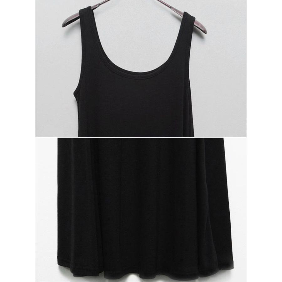 plusnao ワンピース ロングワンピ タンクワンピース レディース