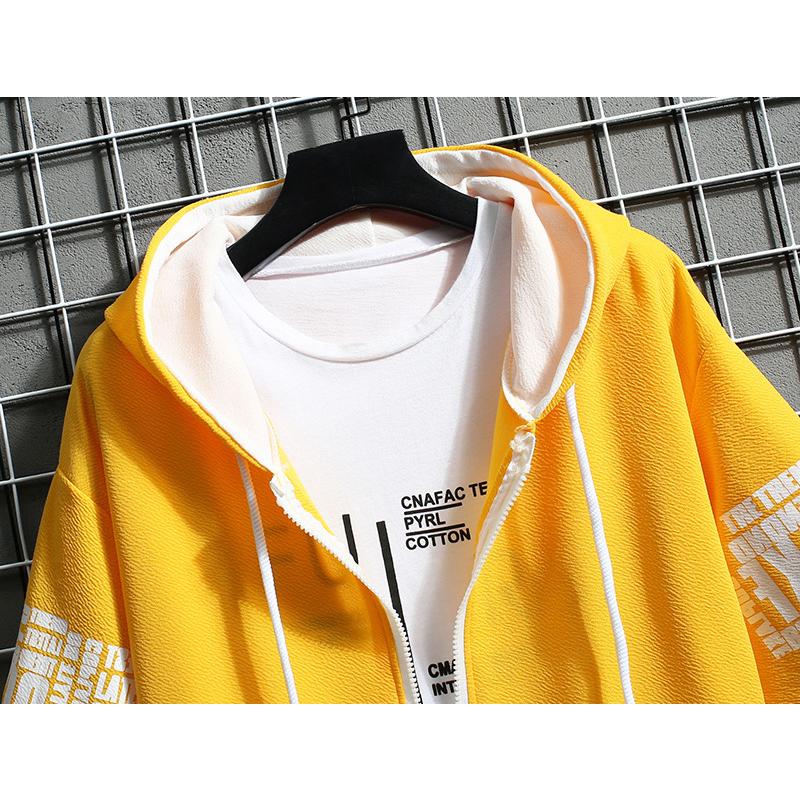 38 半袖パーカー❤️ セール】 ワッフル ハーフジップアップ 半袖パーカー （パーカー
