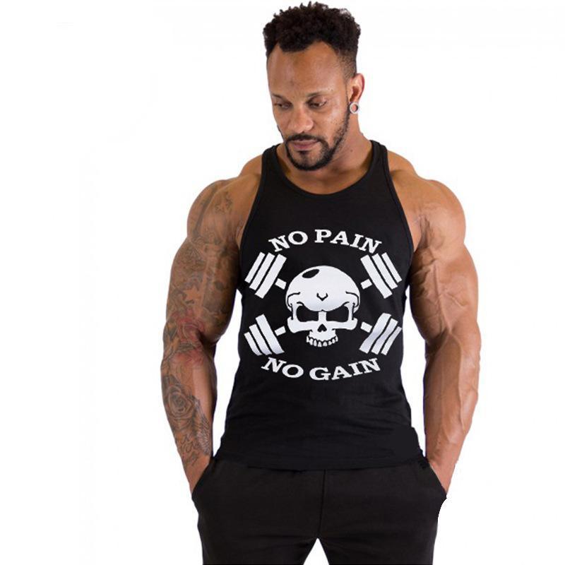 LGB メンズスカルタンクトップ plusnao タンクトップ トップス メンズ ラウンドネック