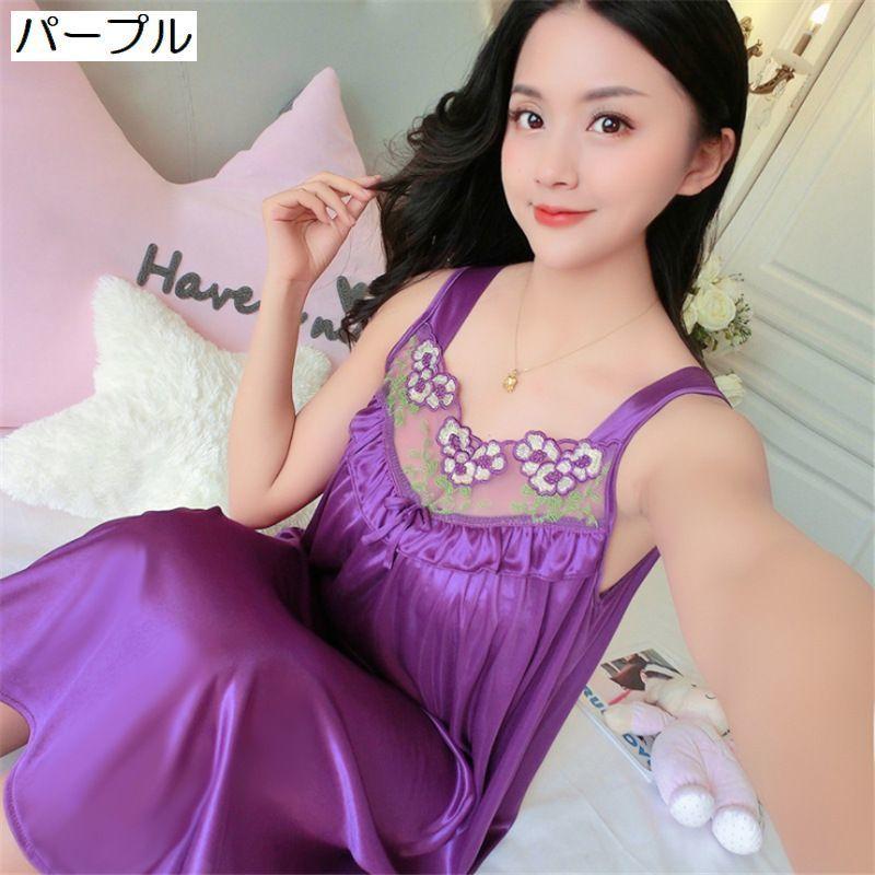 3色入 キャミソールワンピース ネグリジェ レディース ルームウェア ワンピース 可愛い 部屋着 寝巻き リラックス ナイトウェア 女性 ゆるゆる 夏 学生 オシャレ バースデー 記念日 ギフト 贈物 お勧め 通販