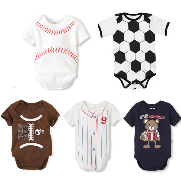 ボディスーツ ロンパース カバーオール 半袖 肌着 ベビー肌着 下着 イラストプリント 男の子用 80 90 95 返品交換不可