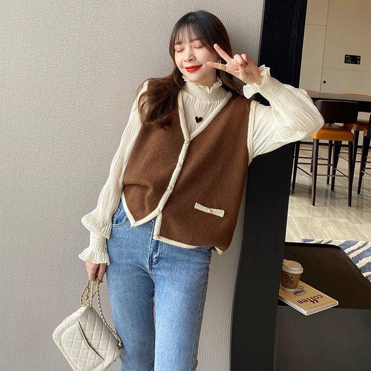 ブラウス レディース トップス ハイネック タートルネック シフォン フリル ギャザー シャーリング 無地 おしゃれ かわいい | plusnao | 02