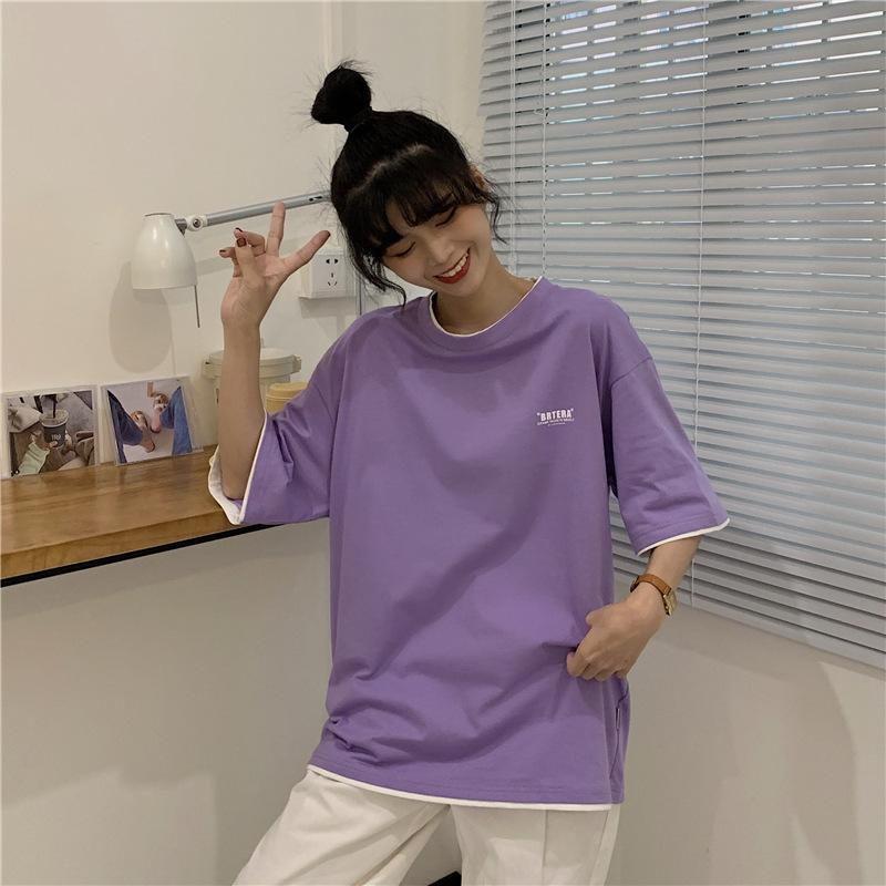Tシャツ カットソー 半袖 ロング丈 レディース 重ね着風 フェイクレイヤード ゆったり 体型カバー オーバーサイズ ビッグシルエット 大きいサイズ :top-72911:プラスナオYahoo!店 - 通販 - Yahoo!ショッピング Tシャツ カットソー 半袖 ロング丈 レディース 重ね着風 フェイクレイヤード ゆったり 体型カバー オーバーサイズ ビッグシルエット 大きいサイズ :top-72911:プラスナオYahoo!店 - 通販 - Yahoo!ショッピング