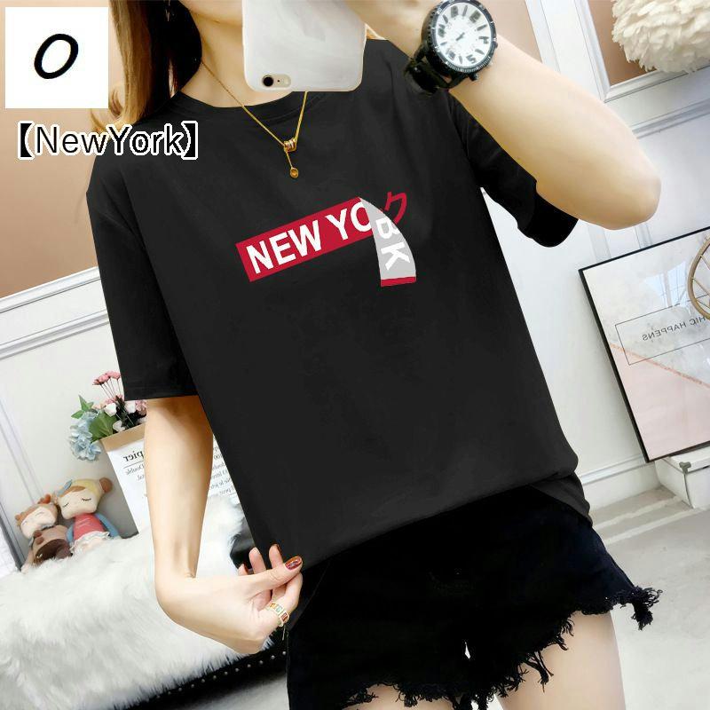 plusnao（プラスナオ） Tシャツ レディース トップス 半袖 ラウンド