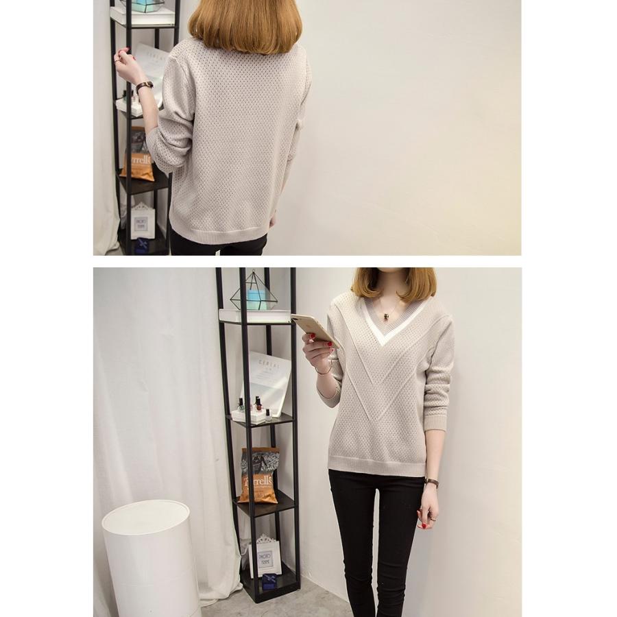 plusnao（プラスナオ） ニット セーター 長袖 レディース トップス