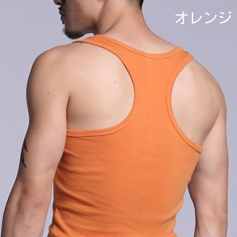 タンクトップ グレコ カットソー メンズ 男性 トップス インナー 肌着